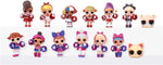 L.o.l Surprise! All-Star Bbs Sports Series 2 Cheer Team Sparkly Dolls - Varsity Pups Bling Queen
