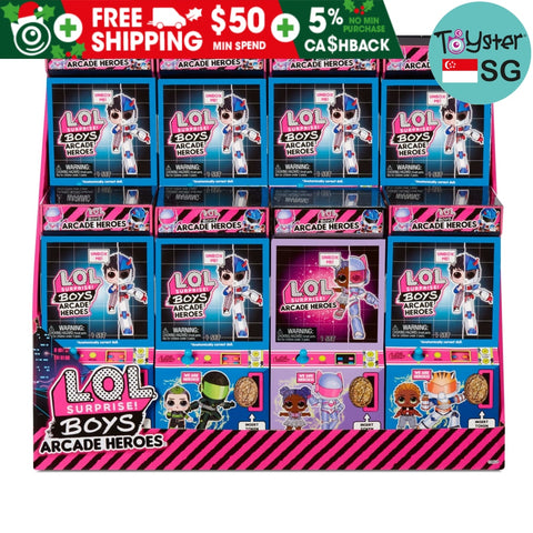 Boys Arcade Heroes Action Doll 15 Surprises – L.O.L. Surprise