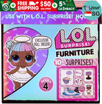 L.o.l. Surprise! Furniture Sweet Boardwalk With Sugar Doll