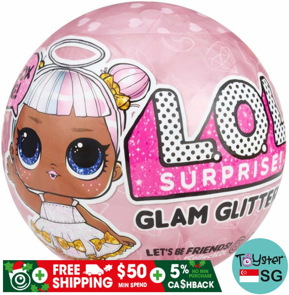 glam glitter ball