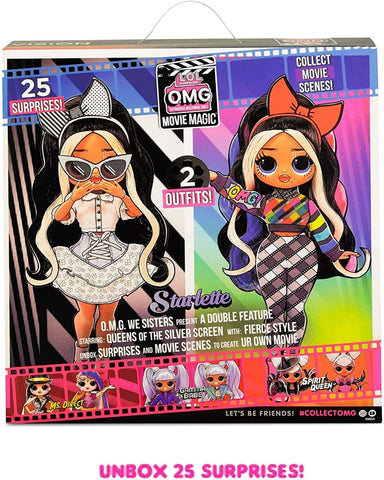 Mga Pack 2 Dolls L.O.L. Surprise Omg Movie Magic Multicolor