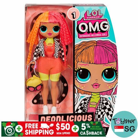 L.o.l. Surprise! O.m.g. Neonlicious Fashion Doll