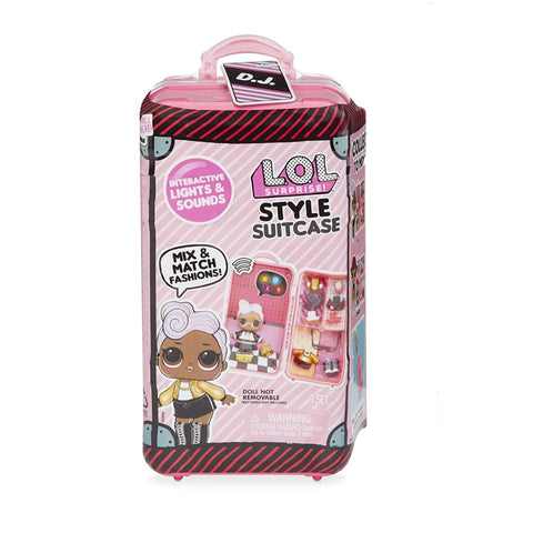 L.O.L. Surprise! Style Suitcase Electronic Playset - D.J – Toyster