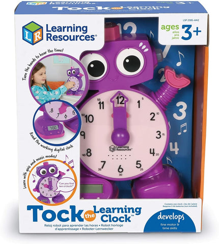 Learning Resources Tock The Clock - Purple