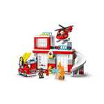 Lego Duplo Town Fire Station & Helicopter 10970 Lego