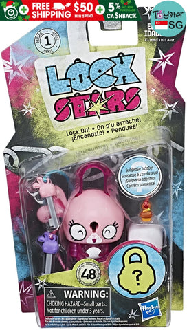 Lock Stars Basic Series 1 - Pink Bunny