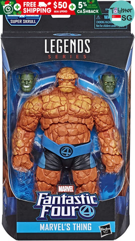 Marvel Legends Series Fantastic Four 6 Marvels Thing Figure