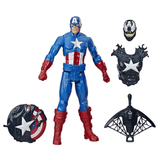 Marvel Spider-Man Venmized Captain America Blast Gear