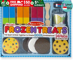 Melissa & Doug Wooden Frozen Treats Ice Cream Play Set (24 Pcs) - Food And Accessories