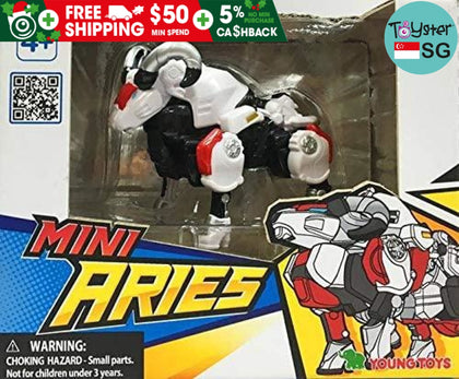 Metalions Mini Aries Transform Robot Action Figure