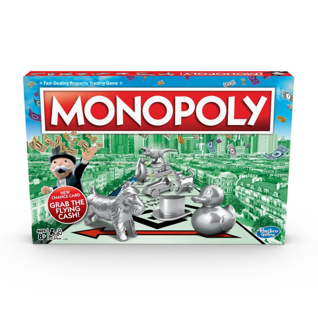 Monopoly Classic Grab The Flying Cash Hasbro Gaming