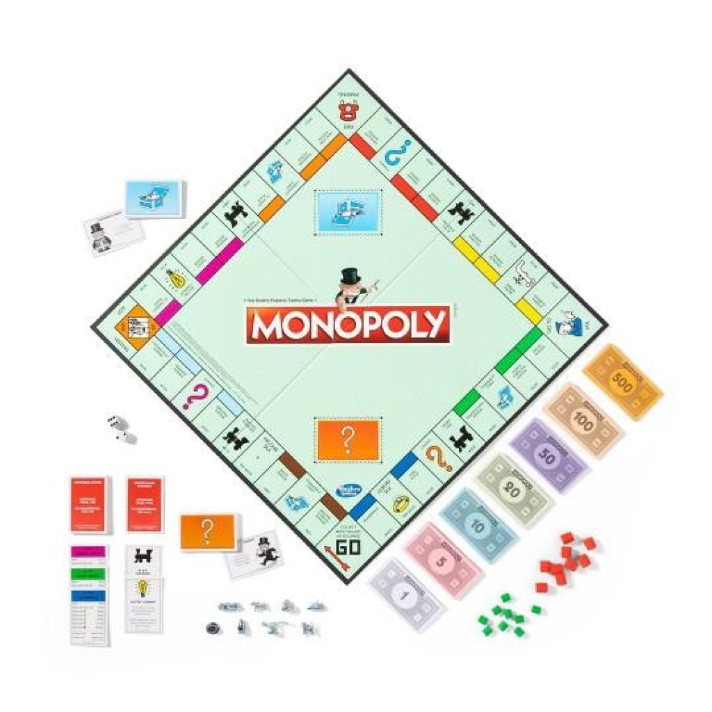 Hasbro - Monopoly Classic Grab The Flying Cash Gaming