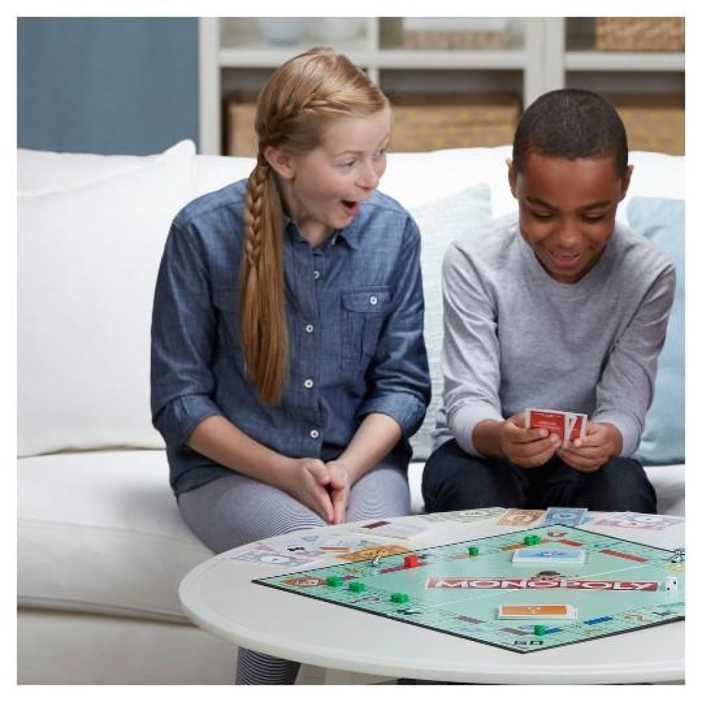 Hasbro - Monopoly Classic Grab The Flying Cash Gaming