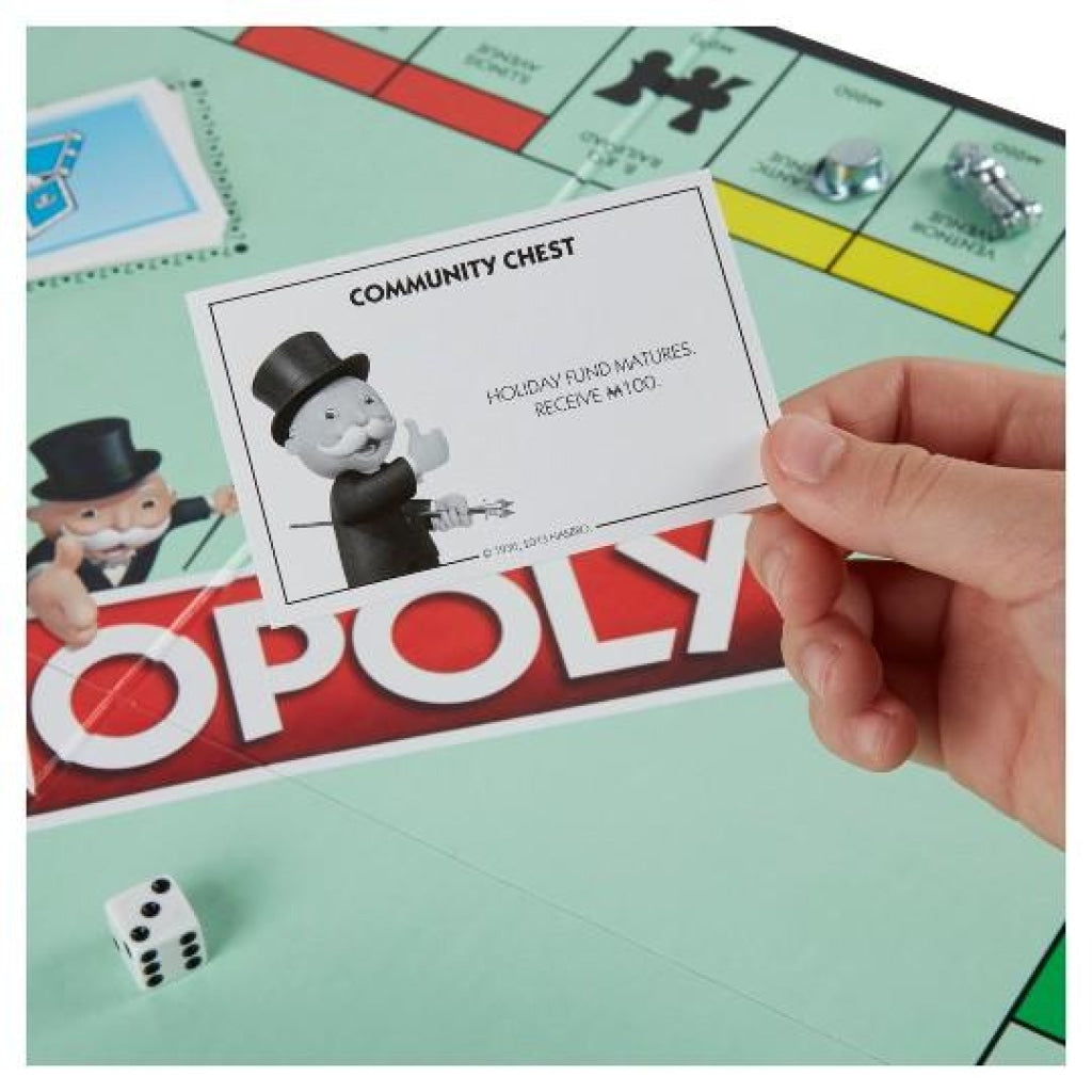 Hasbro - Monopoly Classic Grab The Flying Cash Gaming