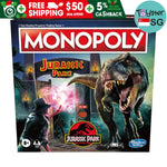 Monopoly Jurassic Park Hasbro Gaming