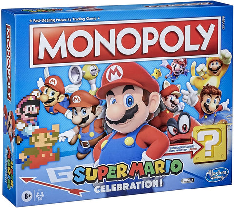 Hasbro - Monopoly Super Mario Celebration Edition Gaming