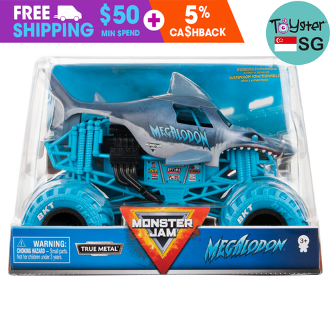Monster Jam 1 24 Die Cast Megalodon TOYSTER Singapore Toyster