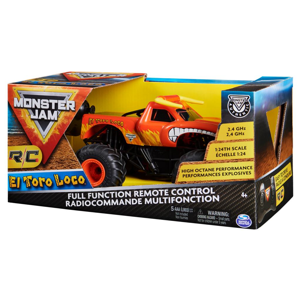 Monster Jam El Toro Loco Truck 1:24 Scale R/c 2.4 Ghz