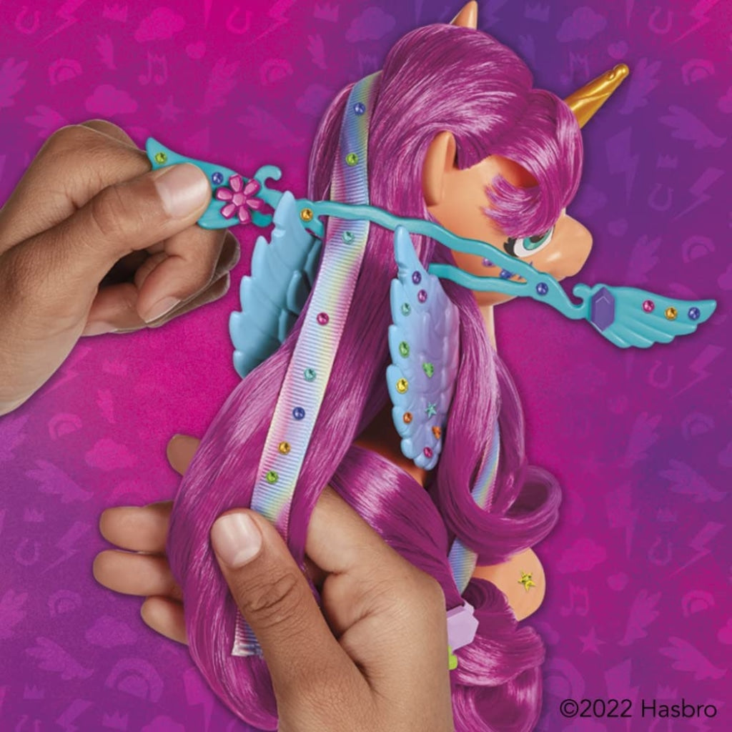 My Little Pony Ribbon Hairstyles Sunny Starscout