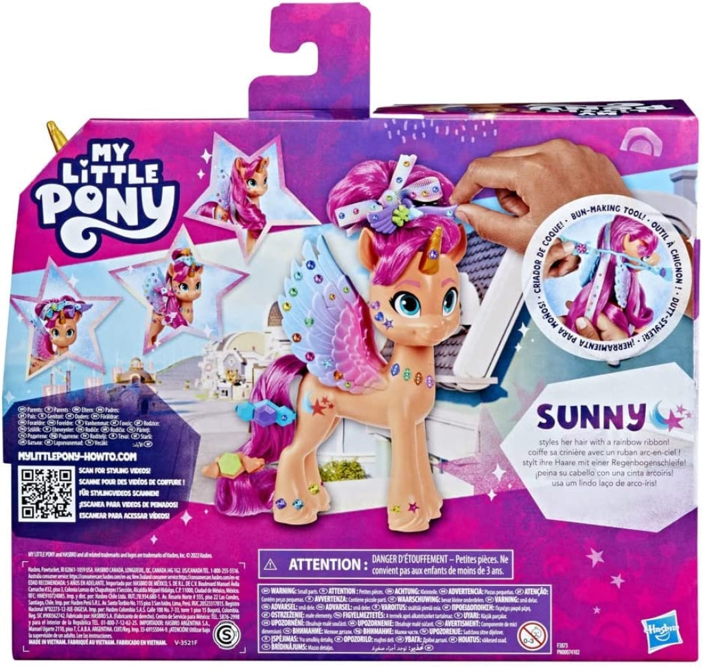 My Little Pony Ribbon Hairstyles Sunny Starscout