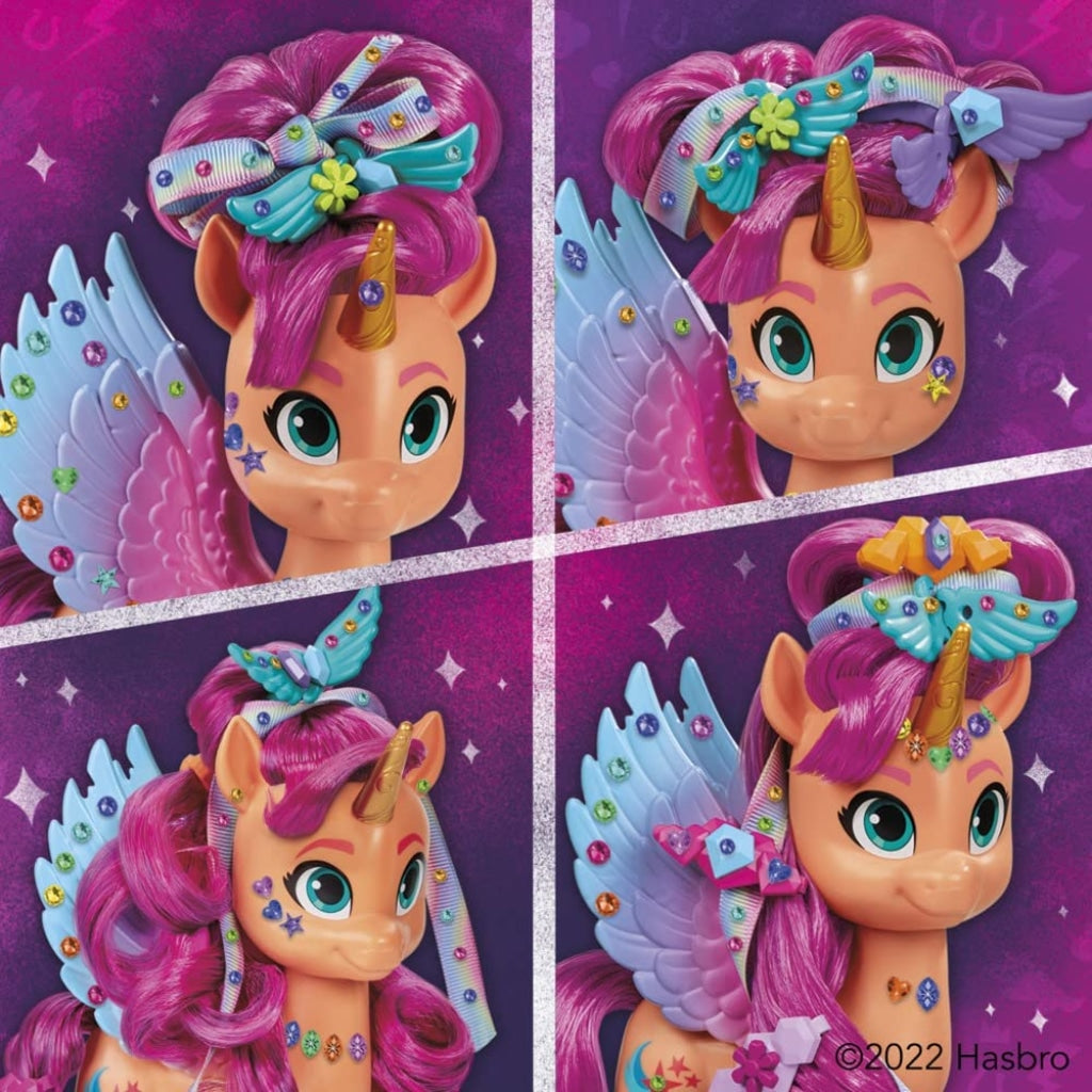 My Little Pony Ribbon Hairstyles Sunny Starscout