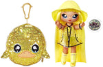 Na! Surprise 2-In-1 Sparkly Sequined Purse Daria Duckie Raincoat Doll
