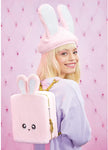 Na! Surprise 3-In-1 Backpack Bedroom Pink Bunny Playset With Limited Edition Doll