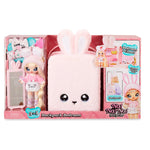 Na! Surprise 3-In-1 Backpack Bedroom Pink Bunny Playset With Limited Edition Doll