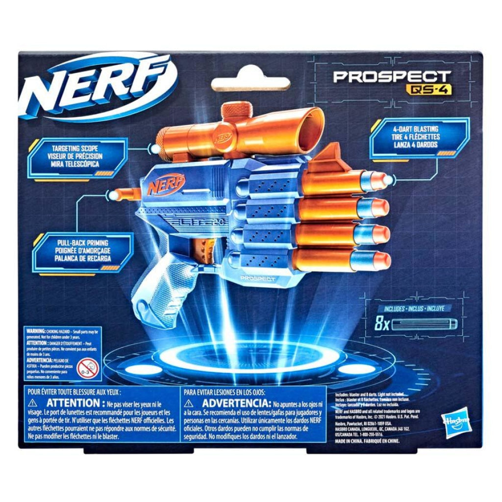 Nerf Elite 2.0 Prospect Qs-4 Nerf