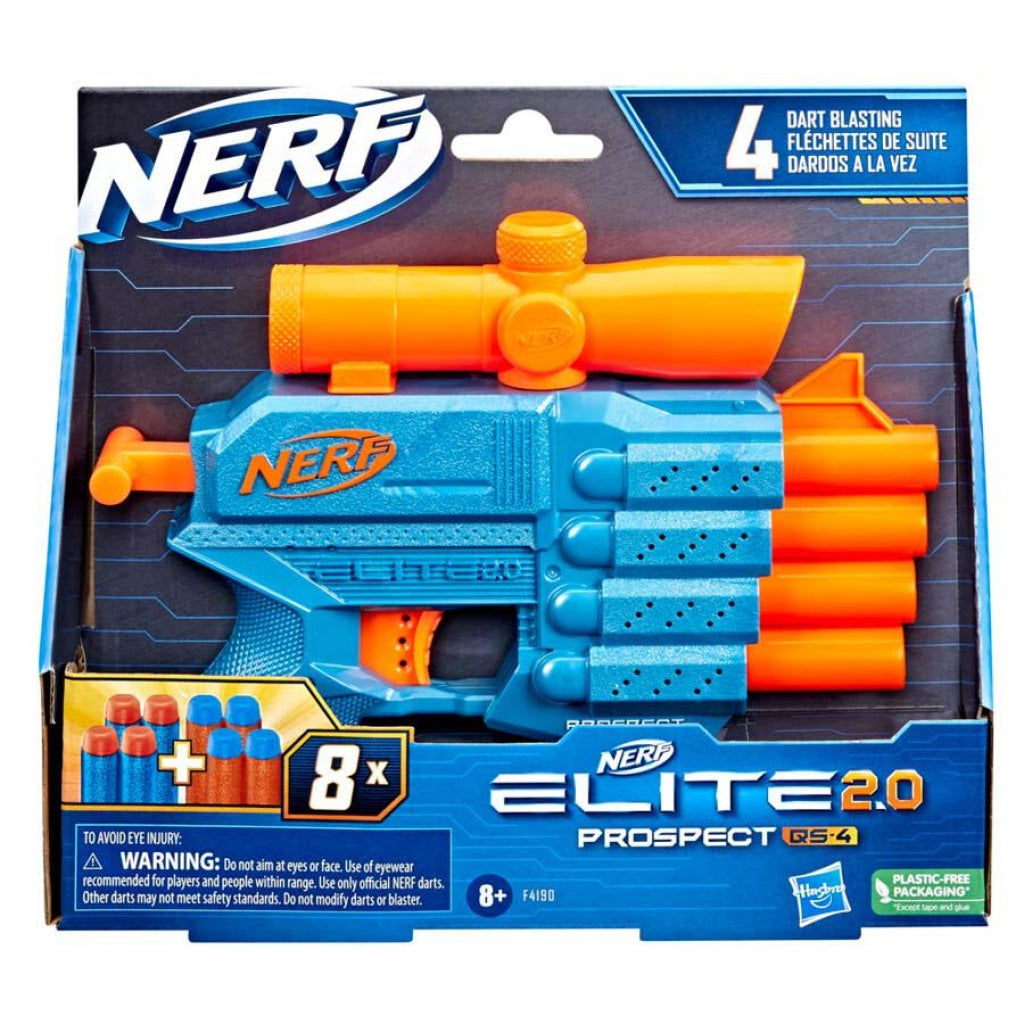 Nerf Elite 2.0 Prospect Qs-4 Nerf