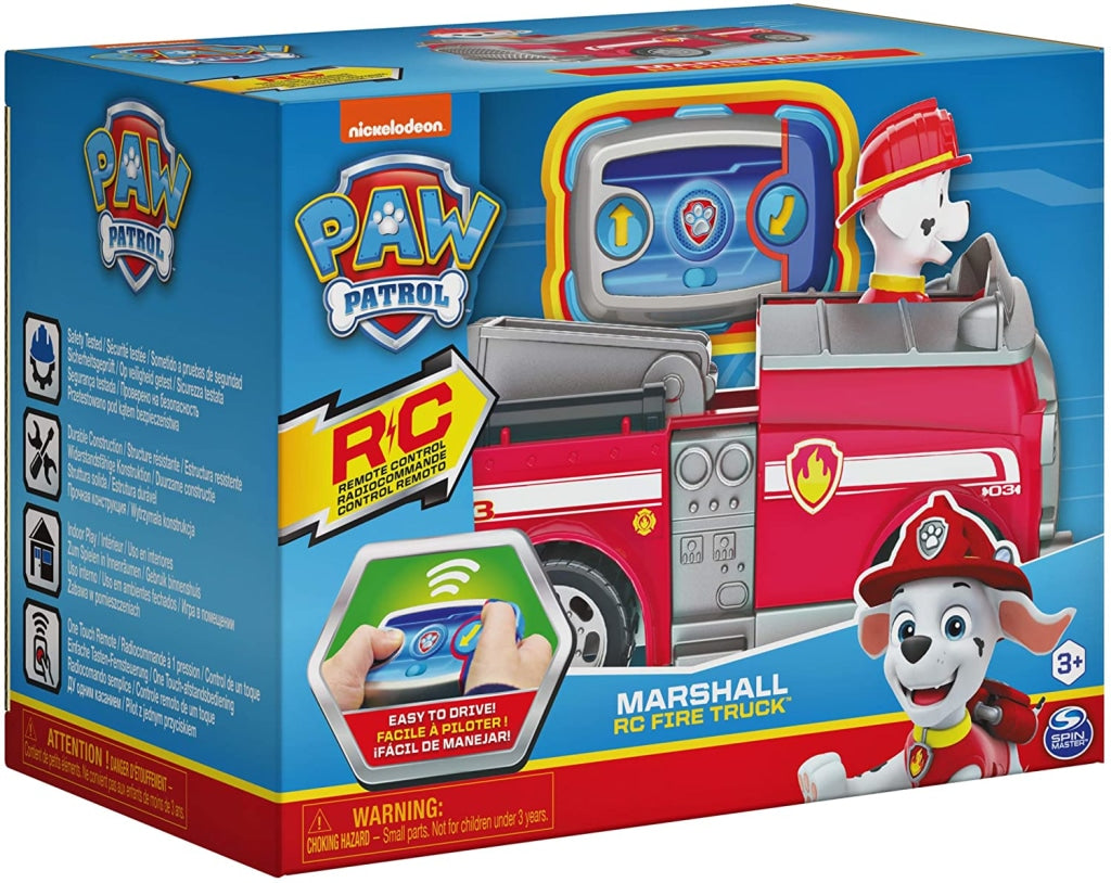 paw patrol marshall remote control fire truck