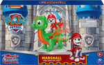 Paw Patrol Rescue Knights Marshall And Dragon Jade Action Figures Set