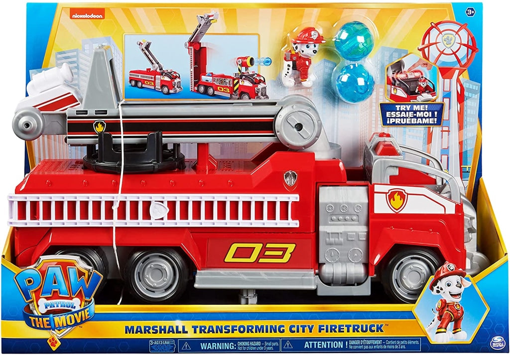 marshall paw patrol fire engine