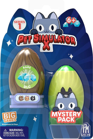 PET SIMULATOR X - Mystery Pet Minifigures 4-Pack 
