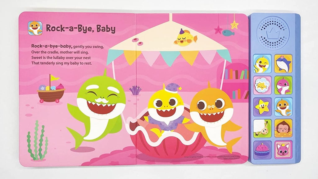 Pinkfong Baby Shark Bedtime Songs Sound Book - TOYSTER SG – Toyster