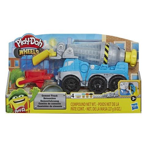 Play-Doh Wheels Cement Truck Toy With 4 Non-Toxic Colors