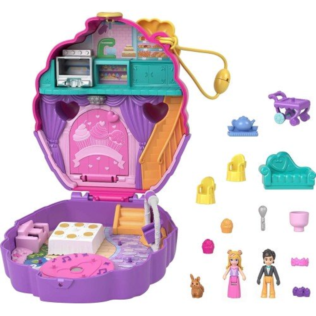 Polly Pocket Something Sweet Cupcake Compact Playset - TOYSTER ...