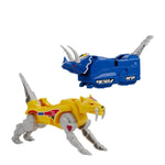 Power Rangers Mighty Morphin Triceratops Dinozord And Sabertooth Tiger 2-Pack Action Figures