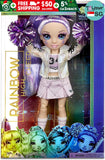 Rainbow High Cheer Violet Willow Purple Fashion Doll With Pom Poms