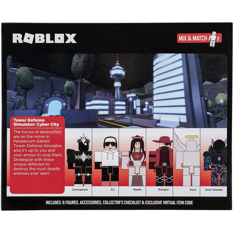 Roblox Tower Defence Simulator Cyber City Playset - TOYSTER