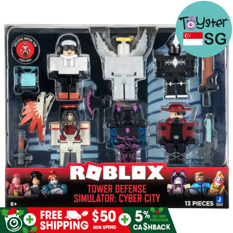 Roblox Tower Defence Simulator Cyber City Playset - TOYSTER