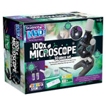 Science Mad 100X Microscope (30 Piece Set) Lisciani