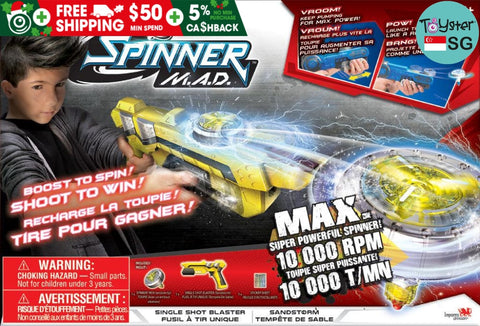 Spinner M.A.D.™ Single Shot Blaster - Megawave