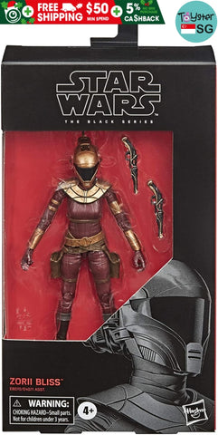 Star Wars The Black Series Zorii Bliss 6-Inch - Rise Of Skywalker Collectible Figure