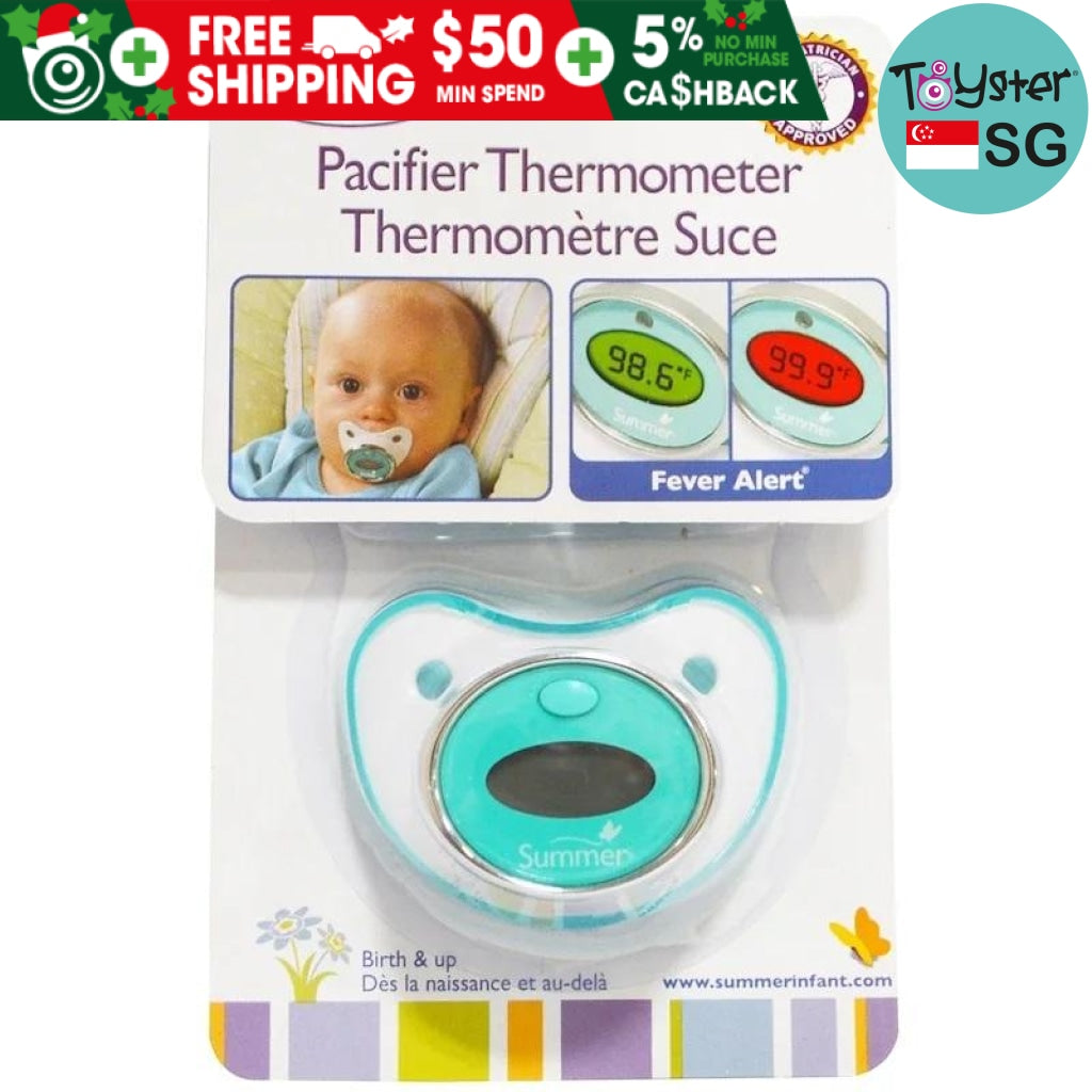 Thermometer pacifier on sale