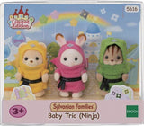 Sylvanian Families Baby Trio (Ninja) Limited Edition - Free Gift