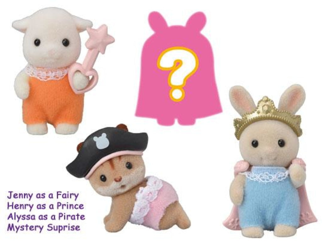 Sylvanian Families Blind Bags Baby Costume Series (Free Gift)