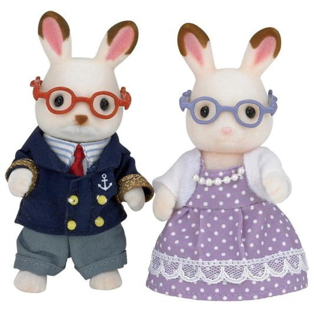 Sylvanian Families Chocolate Rabbit Grandparents