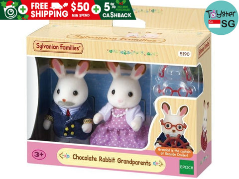 Sylvanian Families Chocolate Rabbit Grandparents