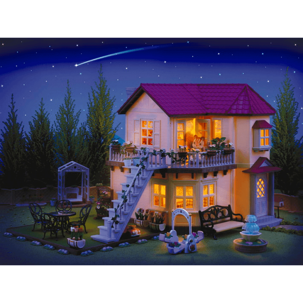 Sylvanian families best sale house with lights